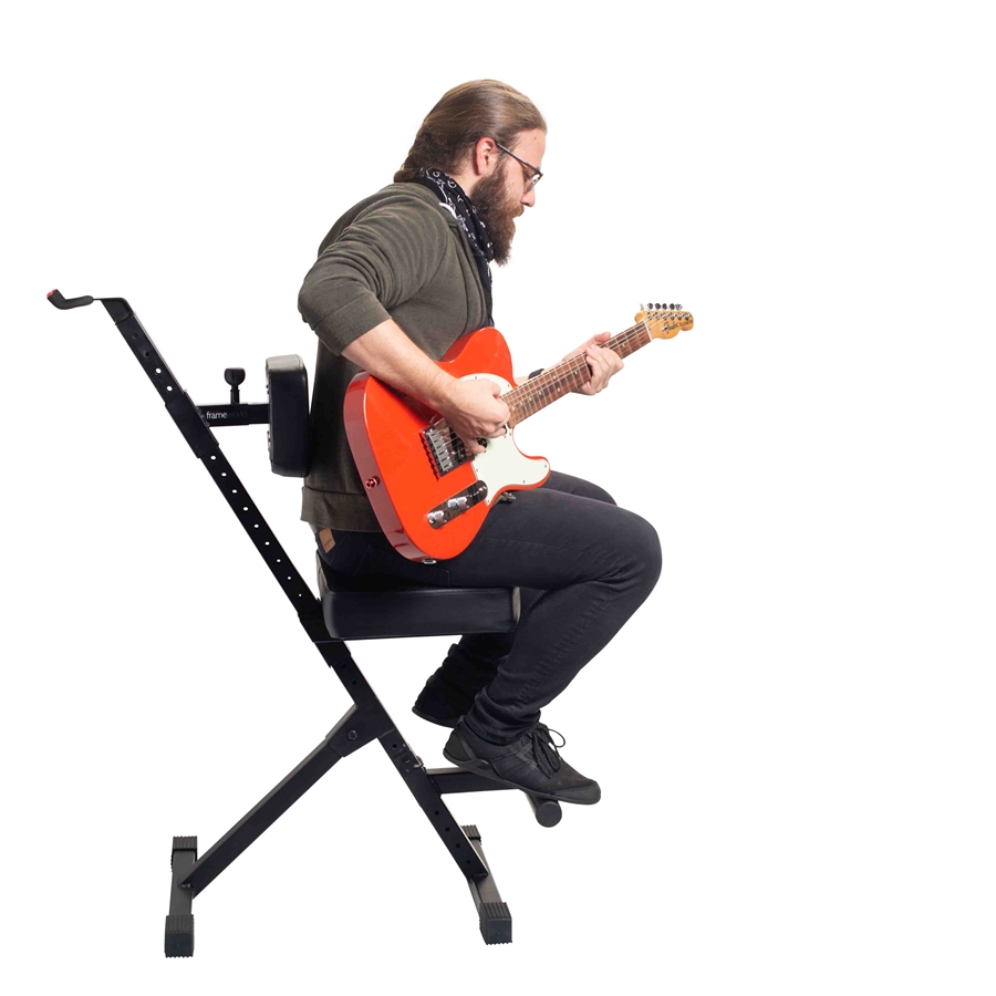 Gator Frameworks GFW-GTR-SEATDLX Sgabello Deluxe per chitarra