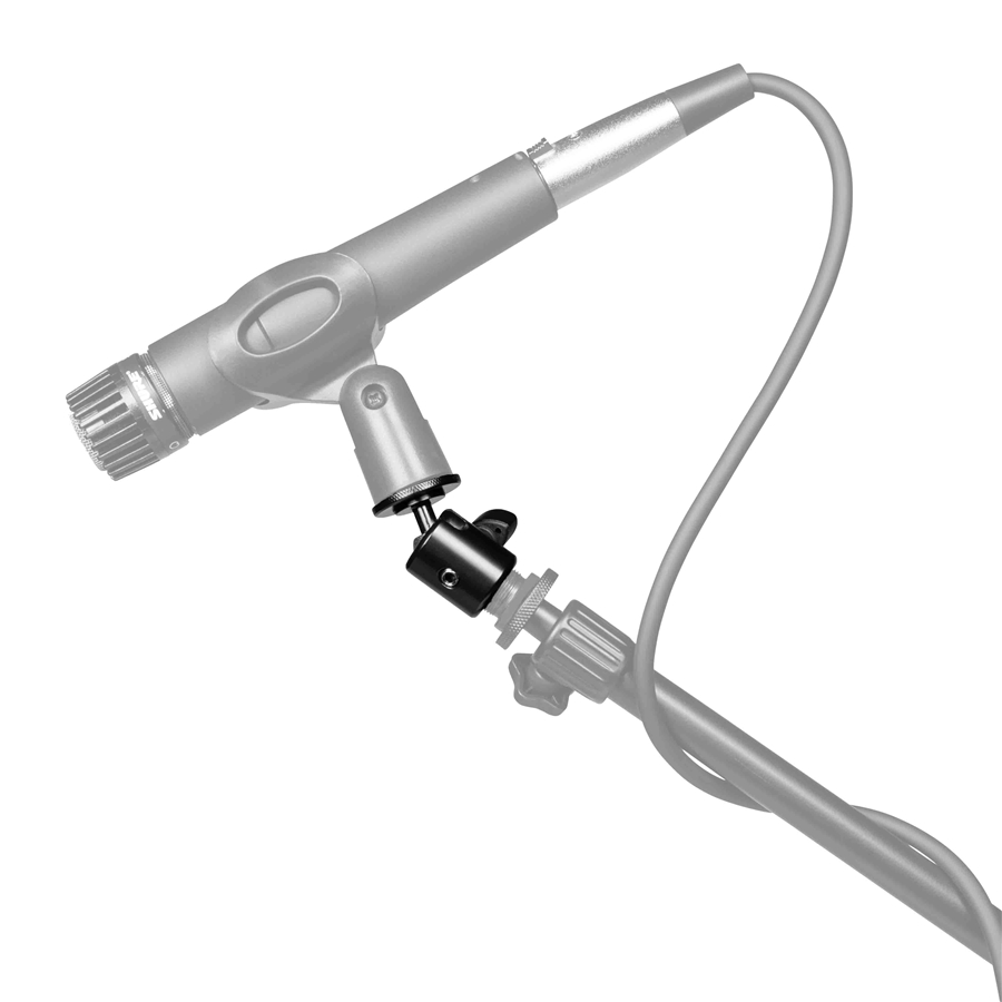 Gator Frameworks GFW-MIC-BALLHEAD-MT Adattatore per asta microfonica con testa snodata