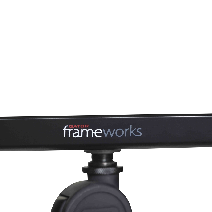 Gator Frameworks GFW-MIC-4TRAY Supporto multi-microfono per 4 microfoni