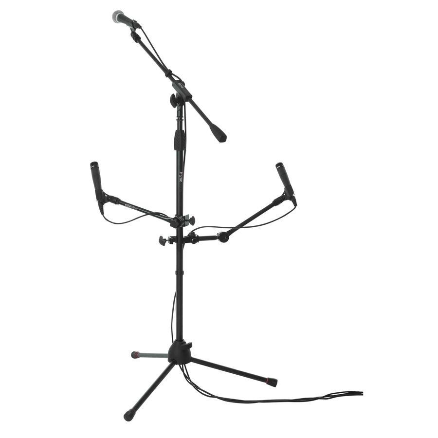 Gator Frameworks GFW-MIC-MULTIMOUNT Supporto per 4 accessori per asta microfonica
