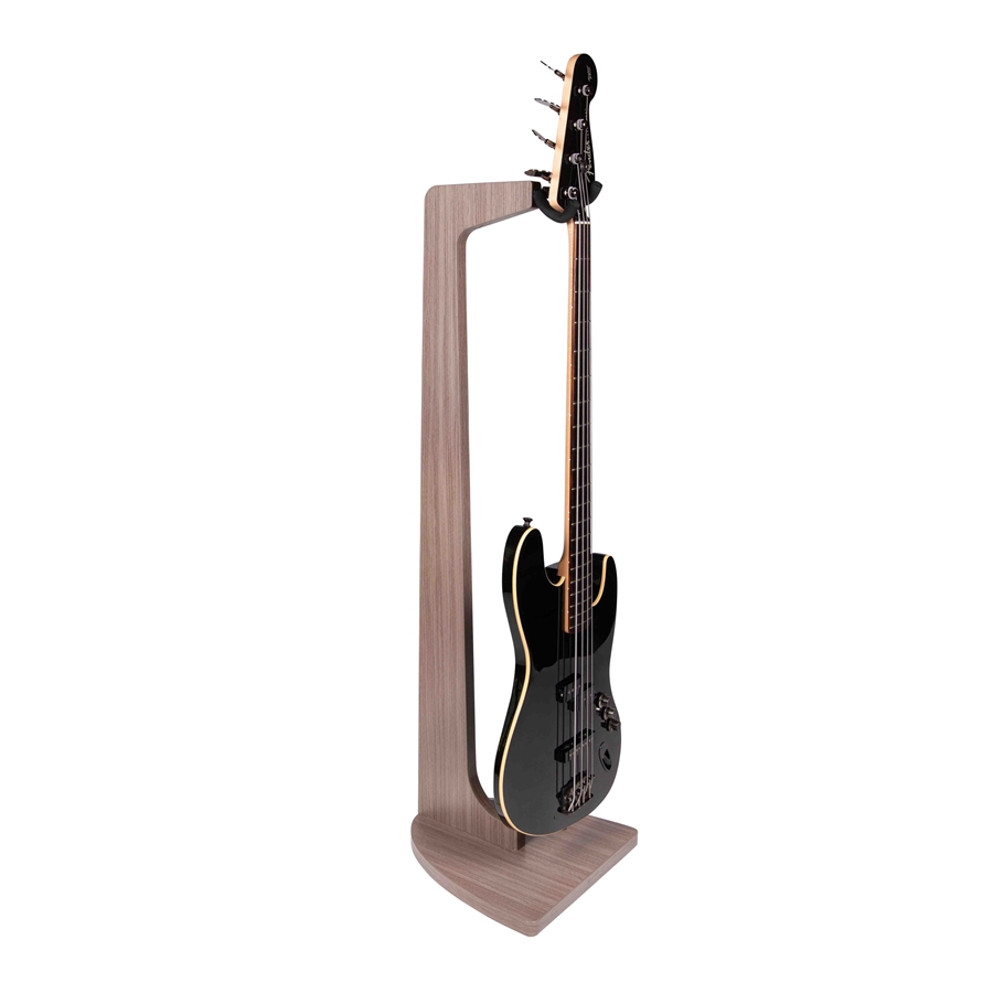 Gator Frameworks GFW-ELITEGTRHNGSTD-GRY Stand appendi-chitarra in finitura grigio driftwood