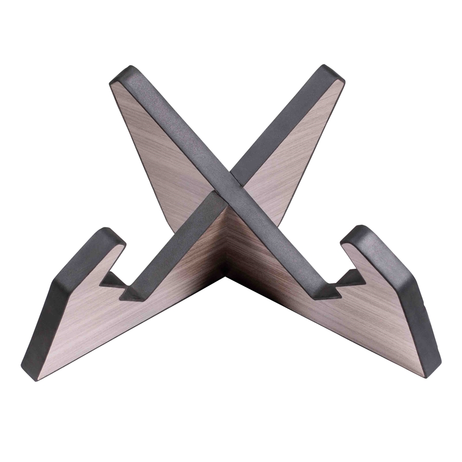 Gator Frameworks GFW-ELITEGTRXSTD-GRY Supporto X per chitarra in finitura grigio Driftwood