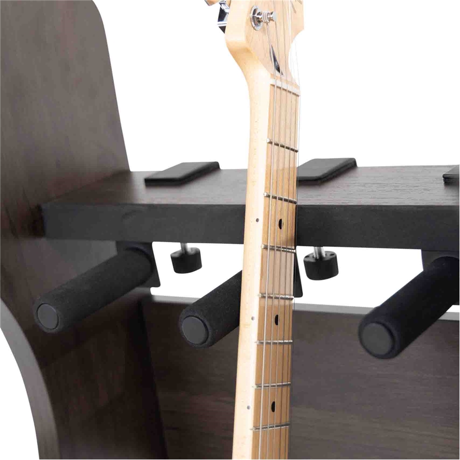 Gator Frameworks GFW-ELITEGTR3RK-BRN Rack per chitarre 3-4 posti in finitura noce scuro