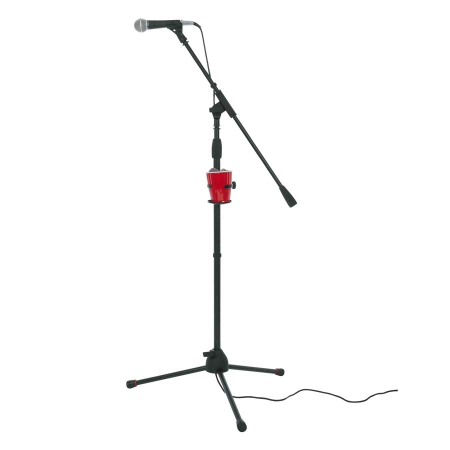 Gator Frameworks GFW-SINGLECUP - Porta bevande per asta microfonica