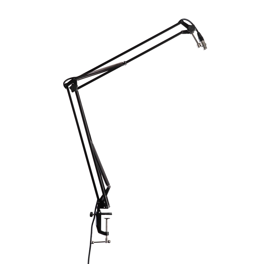 Gator Frameworks GFWMICBCBM1000 - Asta microfonica broadcast con montaggio da scrivania