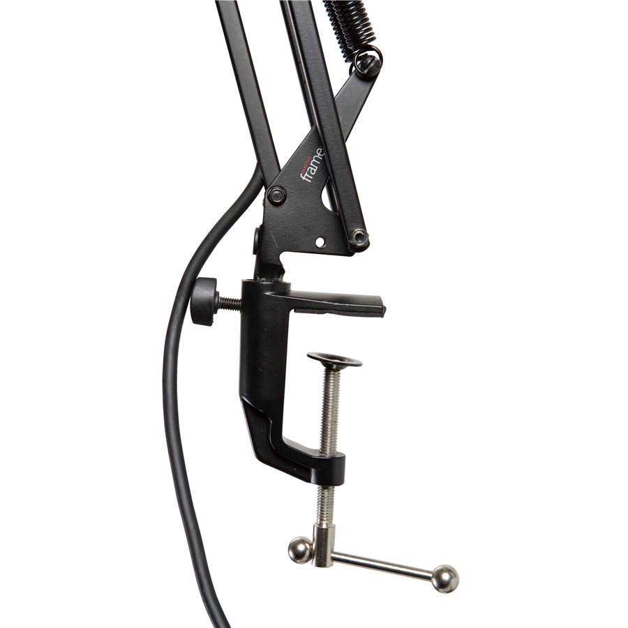 Gator Frameworks GFWMICBCBM1000 - Asta microfonica broadcast con montaggio da scrivania