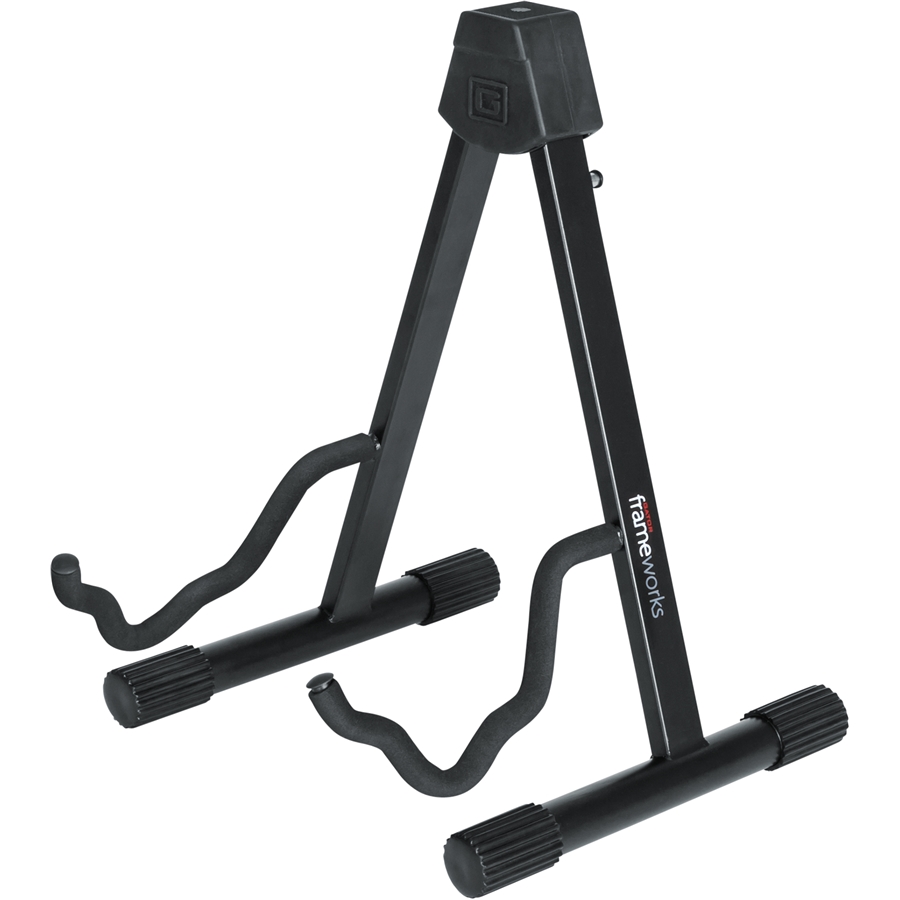 Gator Frameworks GFW-GTRA-4000 Supporto per chitarra a struttura A con culla sagomata