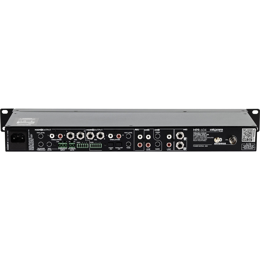 Algam Audio MPR-604 Mixer Multimediale