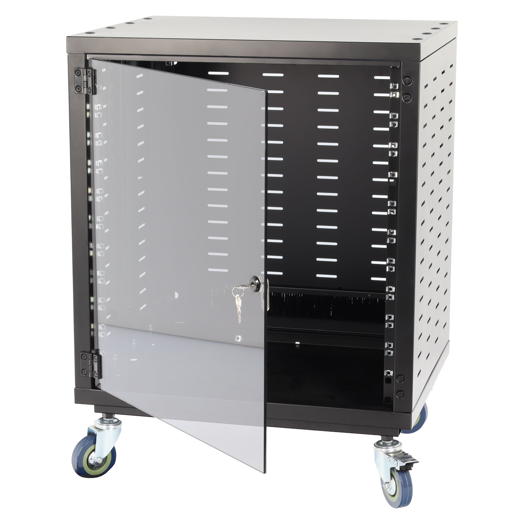 Algam Audio GD-12U Porta in Vetro Opzionale con Serratura per Armadio Rack IR-12G