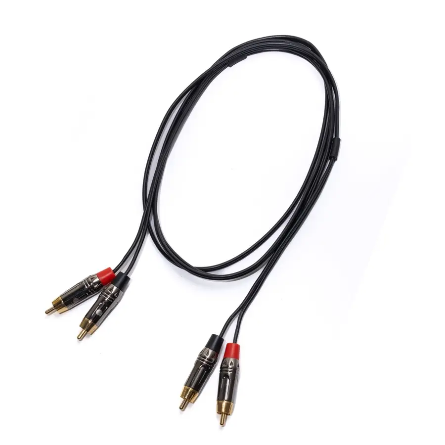 Quik Lok ITST/4RCA-5 Cavo 2x Spina Phono RCA / 2x Spina Phono RCA 5 mt