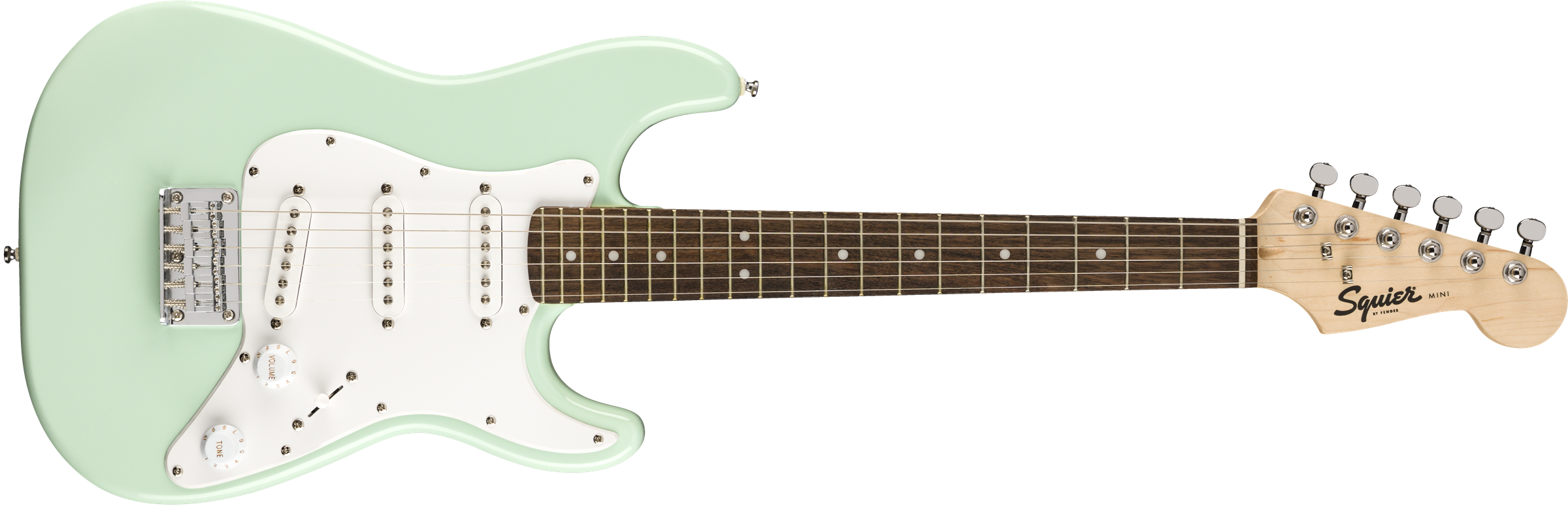 Squier FSR Mini Stratocaster LRL Surf Green - Chitarra Elettrica