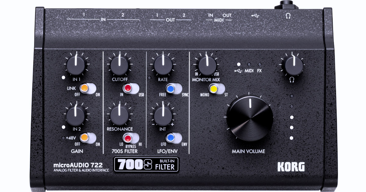 Korg microAUDIO 722