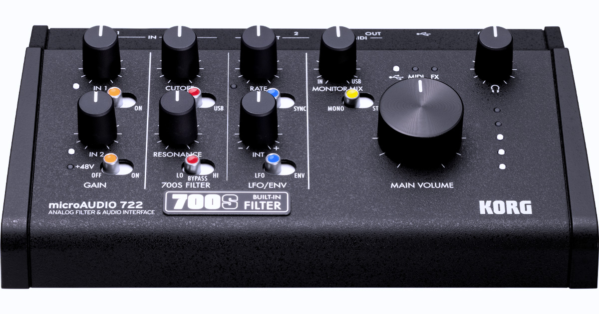 Korg microAUDIO 722