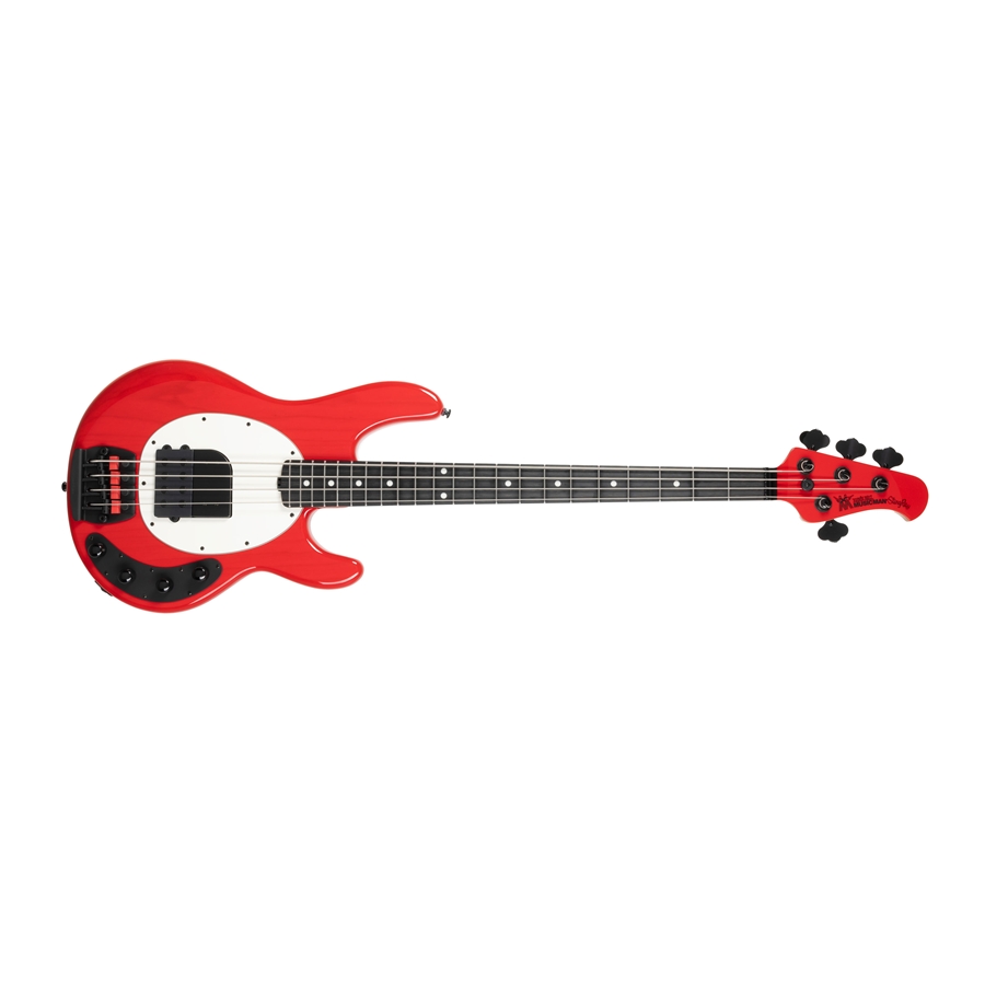 Music Man StingRay Tim Commerford Active Caliper Red
