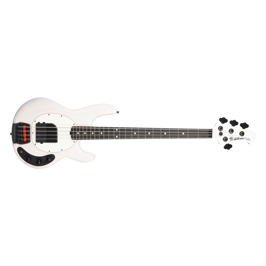 Music Man StingRay Tim Commerford Passive Fight Night White
