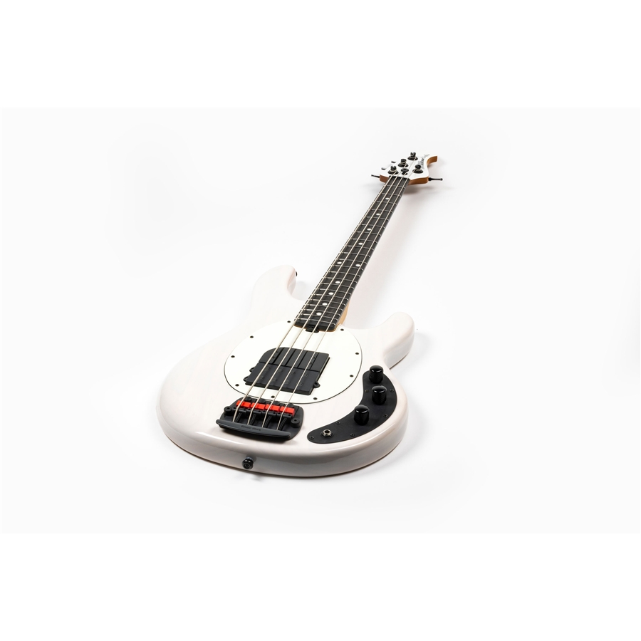 Music Man StingRay Tim Commerford Passive Fight Night White