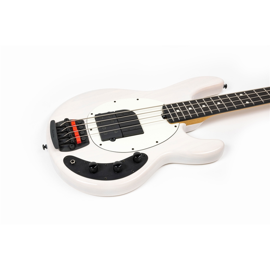 Music Man StingRay Tim Commerford Passive Fight Night White