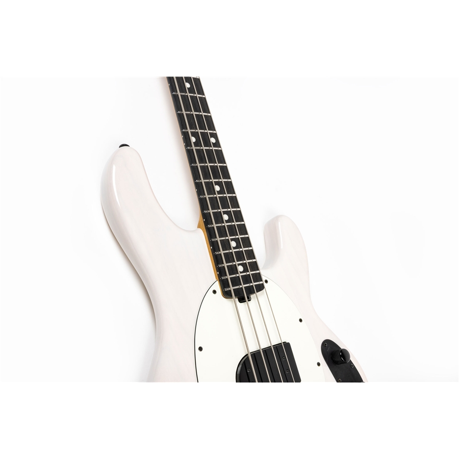 Music Man StingRay Tim Commerford Passive Fight Night White