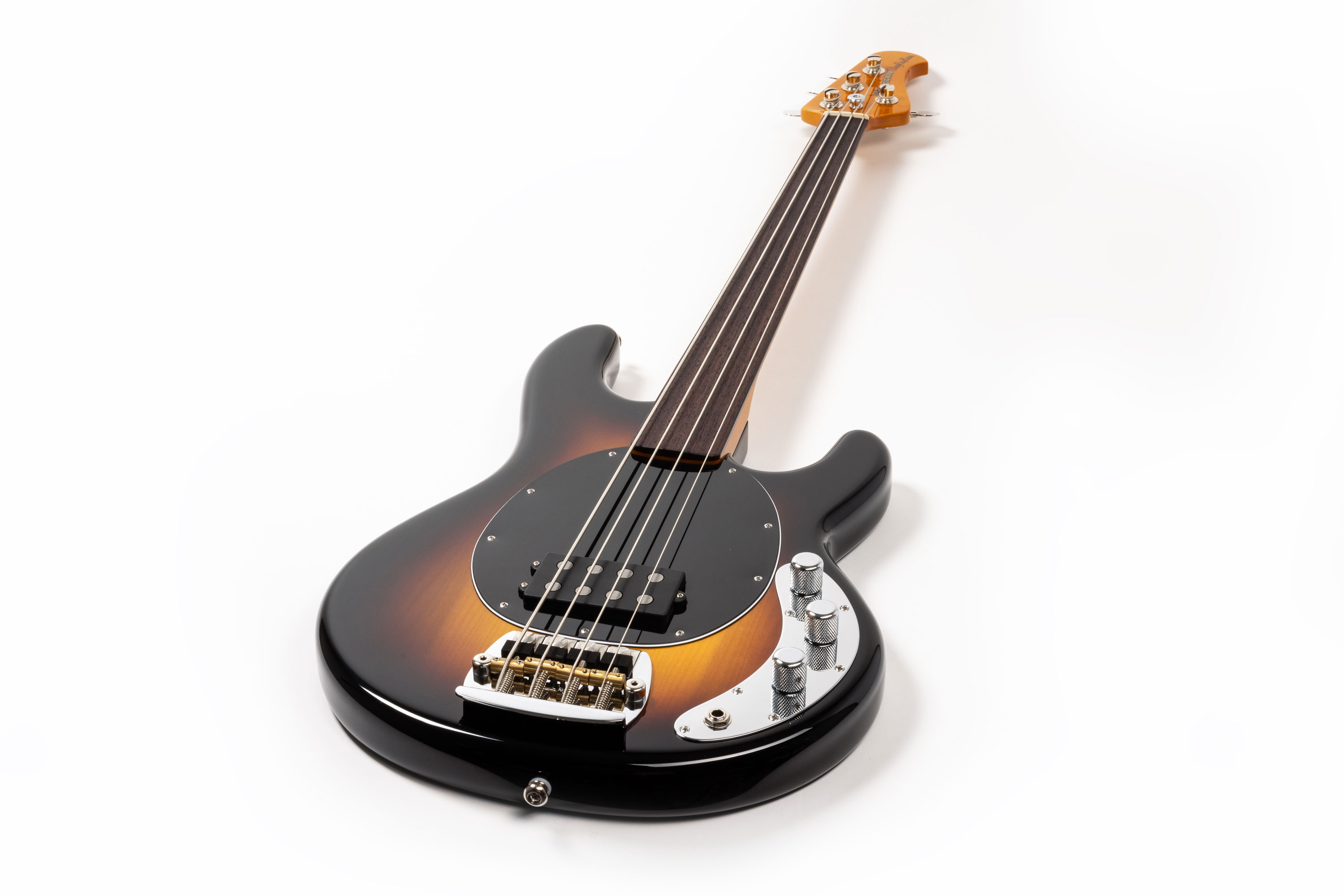 Music Man Pino Palladino StingRay Fretless 79 Burst