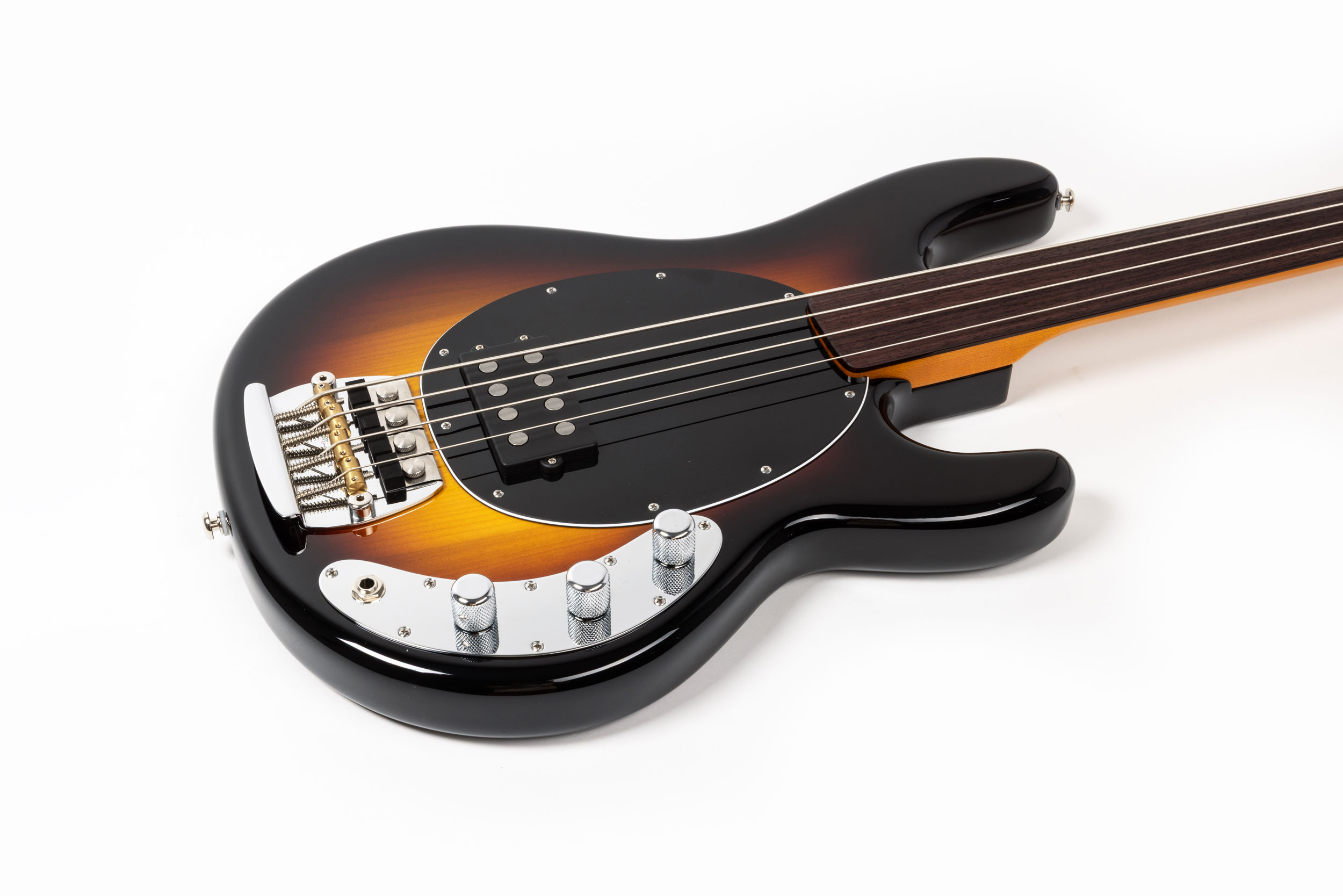 Music Man Pino Palladino StingRay Fretless 79 Burst