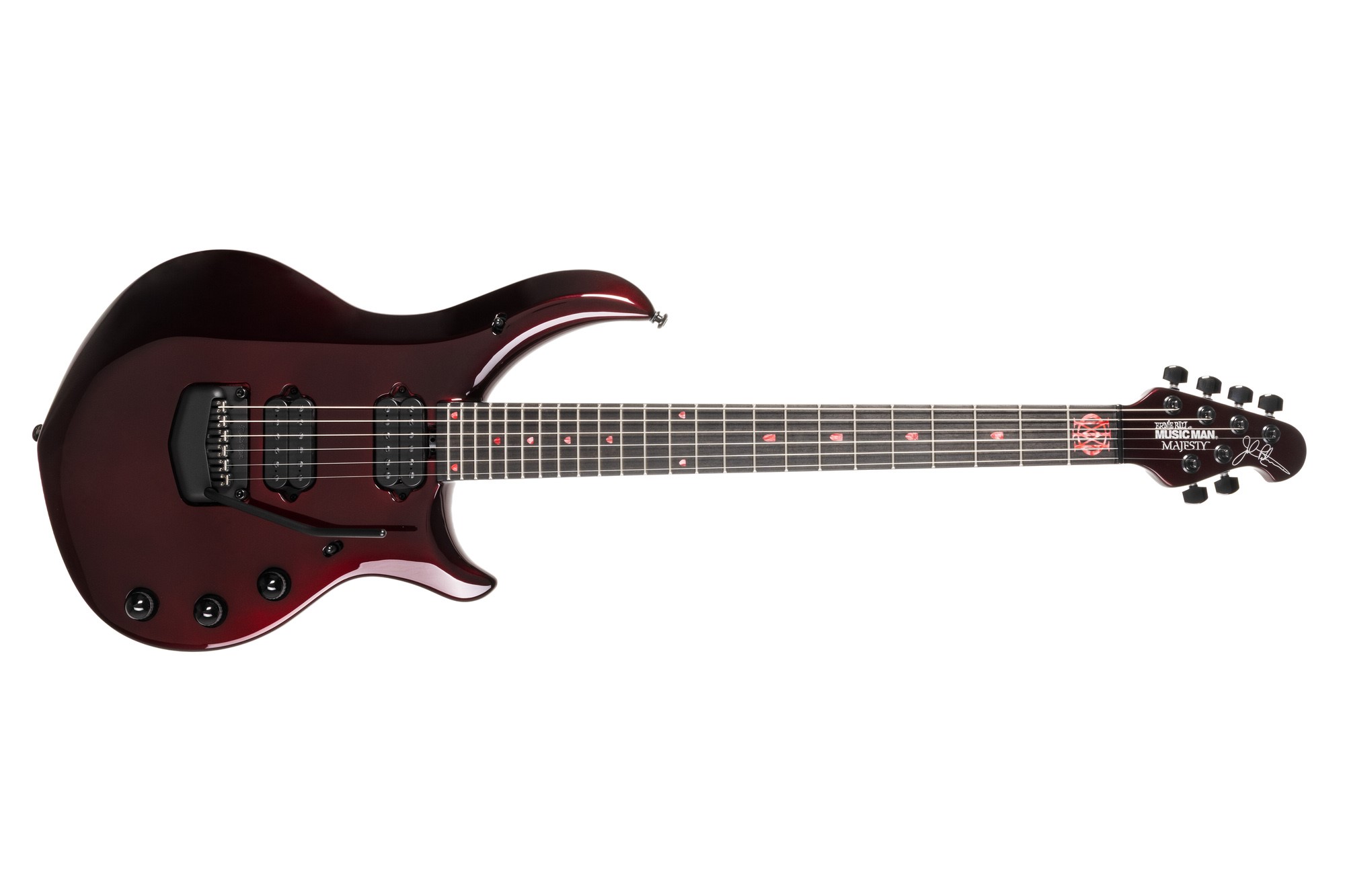 Music Man Majesty Premium Select Carnelian Red