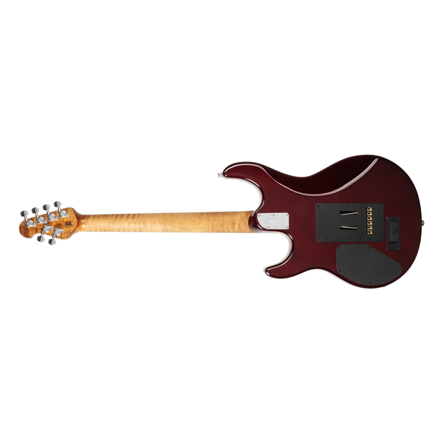 Music Man Luke 4 HH Maple Top Afterburn