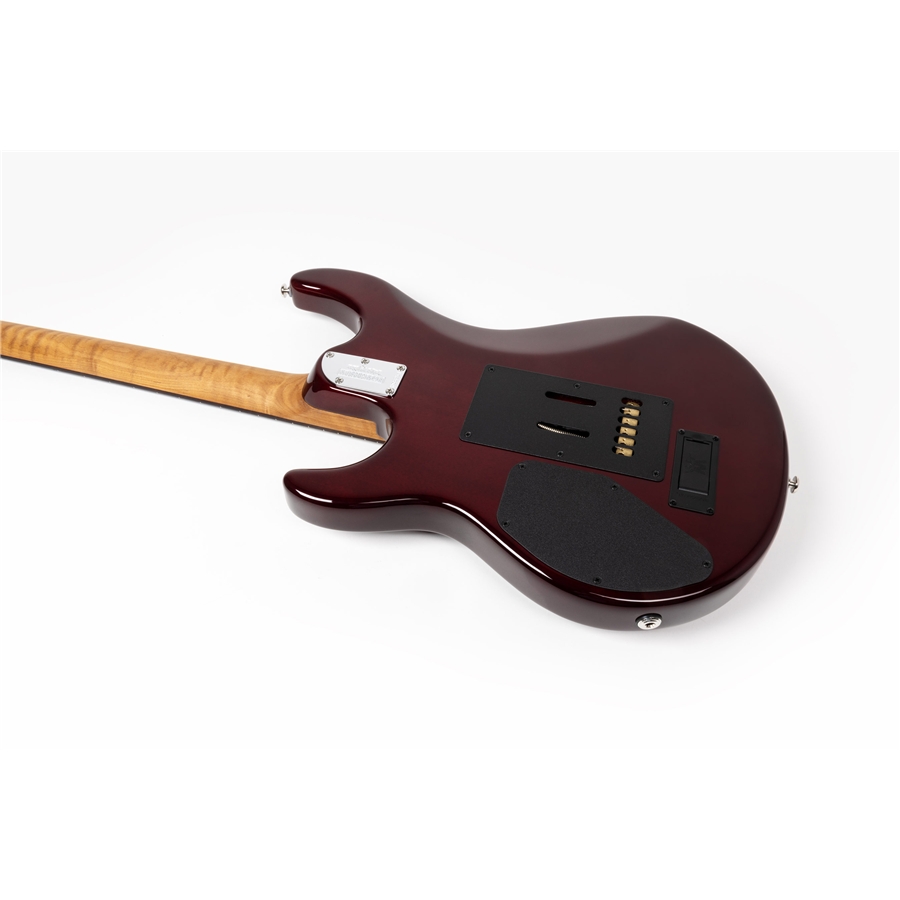 Music Man Luke 4 HH Maple Top Afterburn