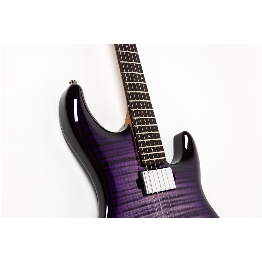 Music Man Luke 4 HH Maple Top Grape Slushie