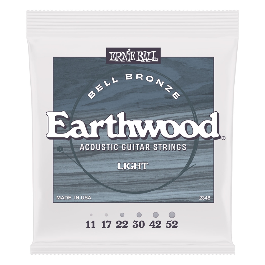 Ernie Ball 2348 Earthwood Bell Bronze Acoustic Light 11-52