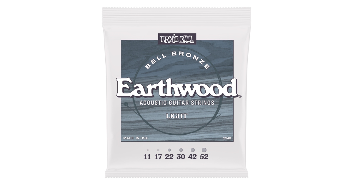 Ernie Ball 2348 Earthwood Bell Bronze Acoustic Light 11-52