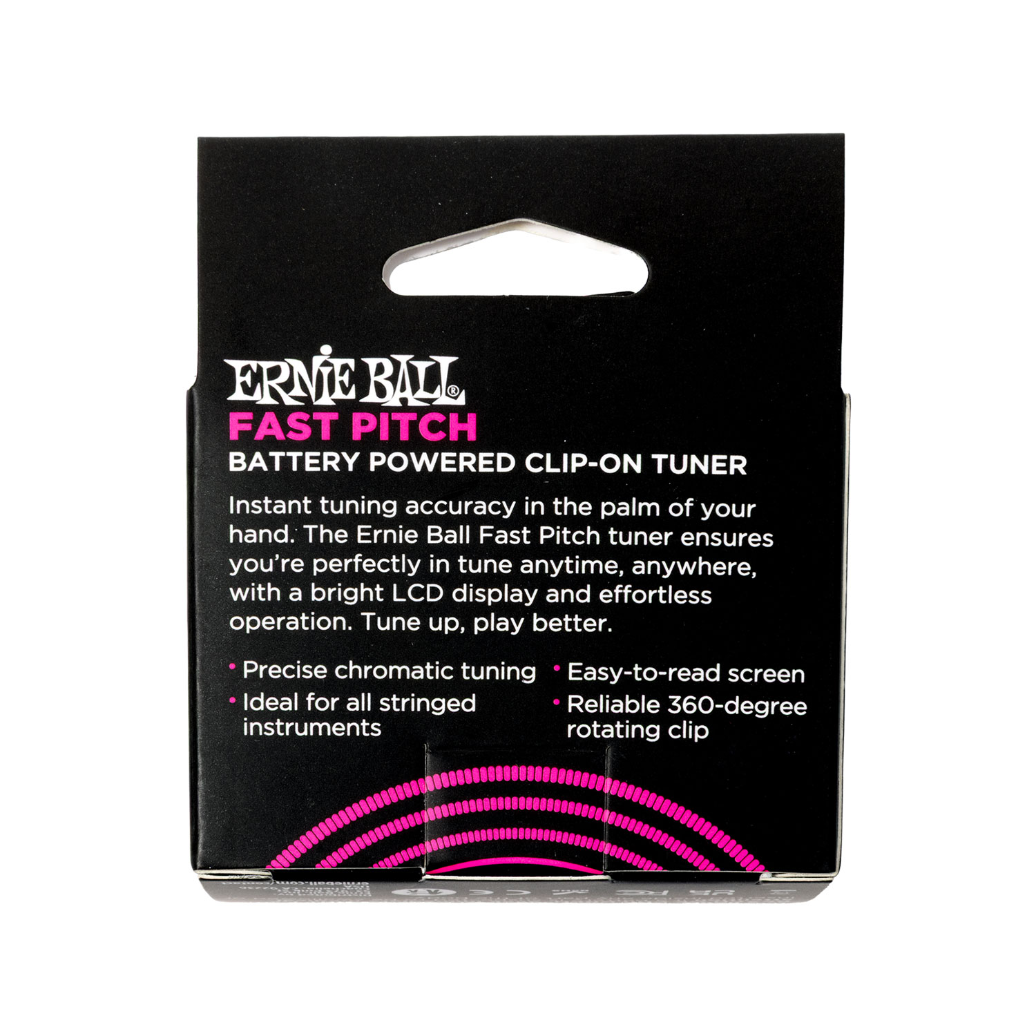Ernie Ball 9644 Fast Pitch Clip-on Tuner