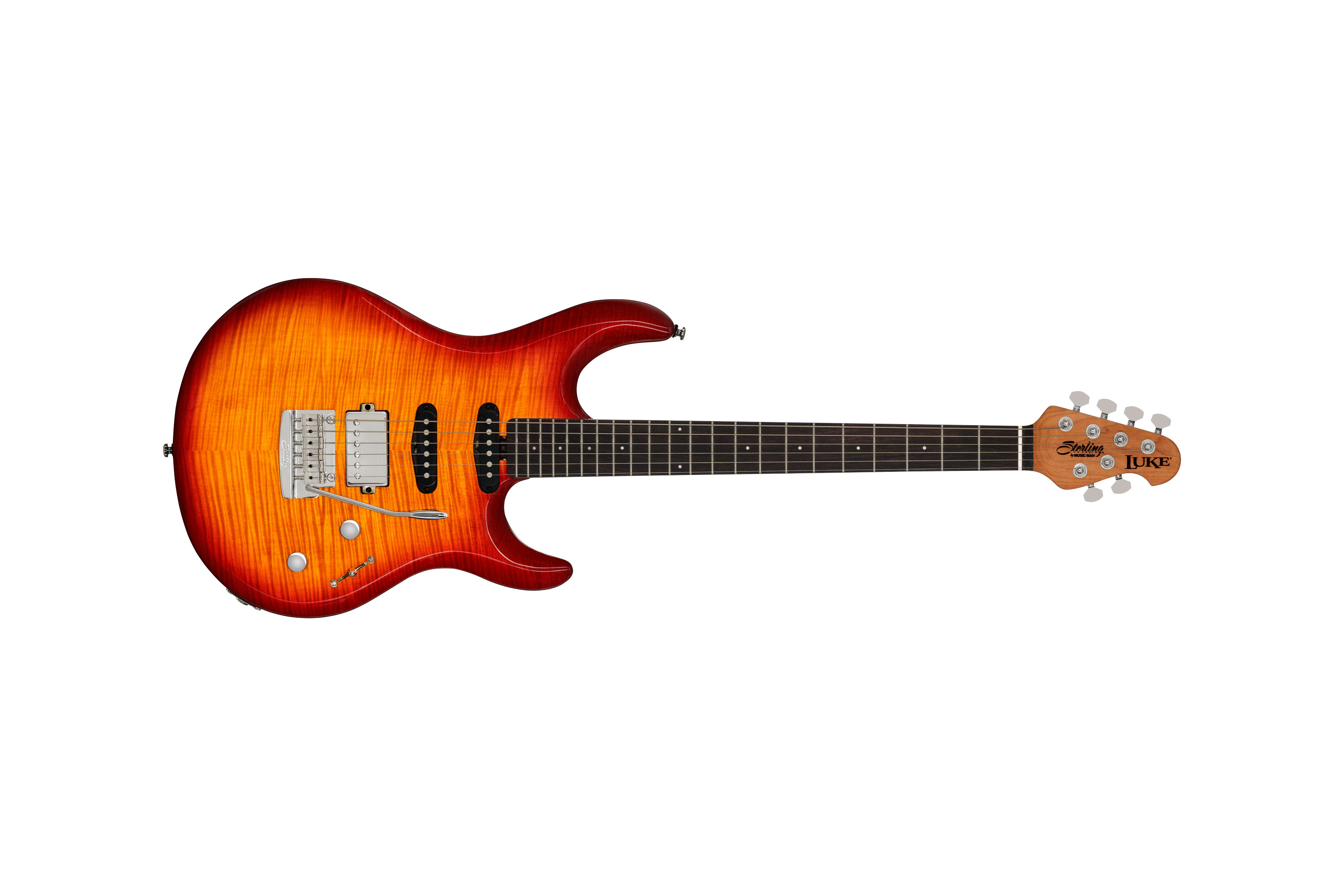 Sterling by MusicMan Luke LK100 HSS Heritage Cherry Burst