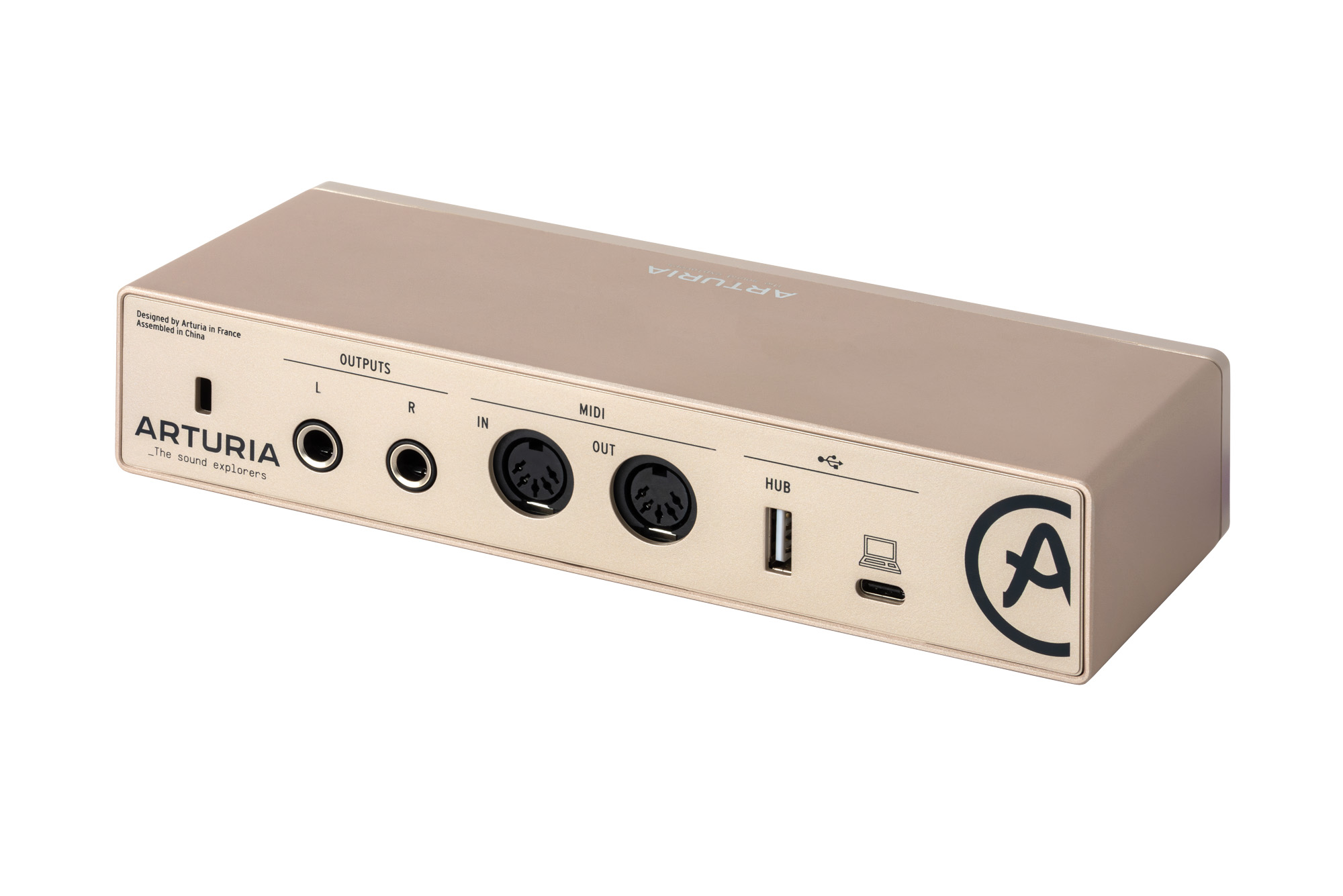 Arturia MiniFuse 2 Champagne