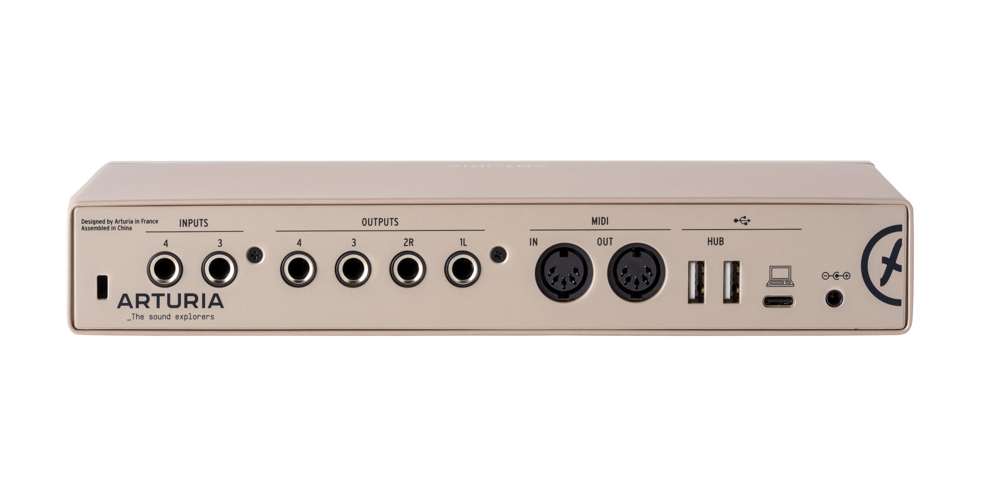 Arturia MiniFuse 4 Champagne
