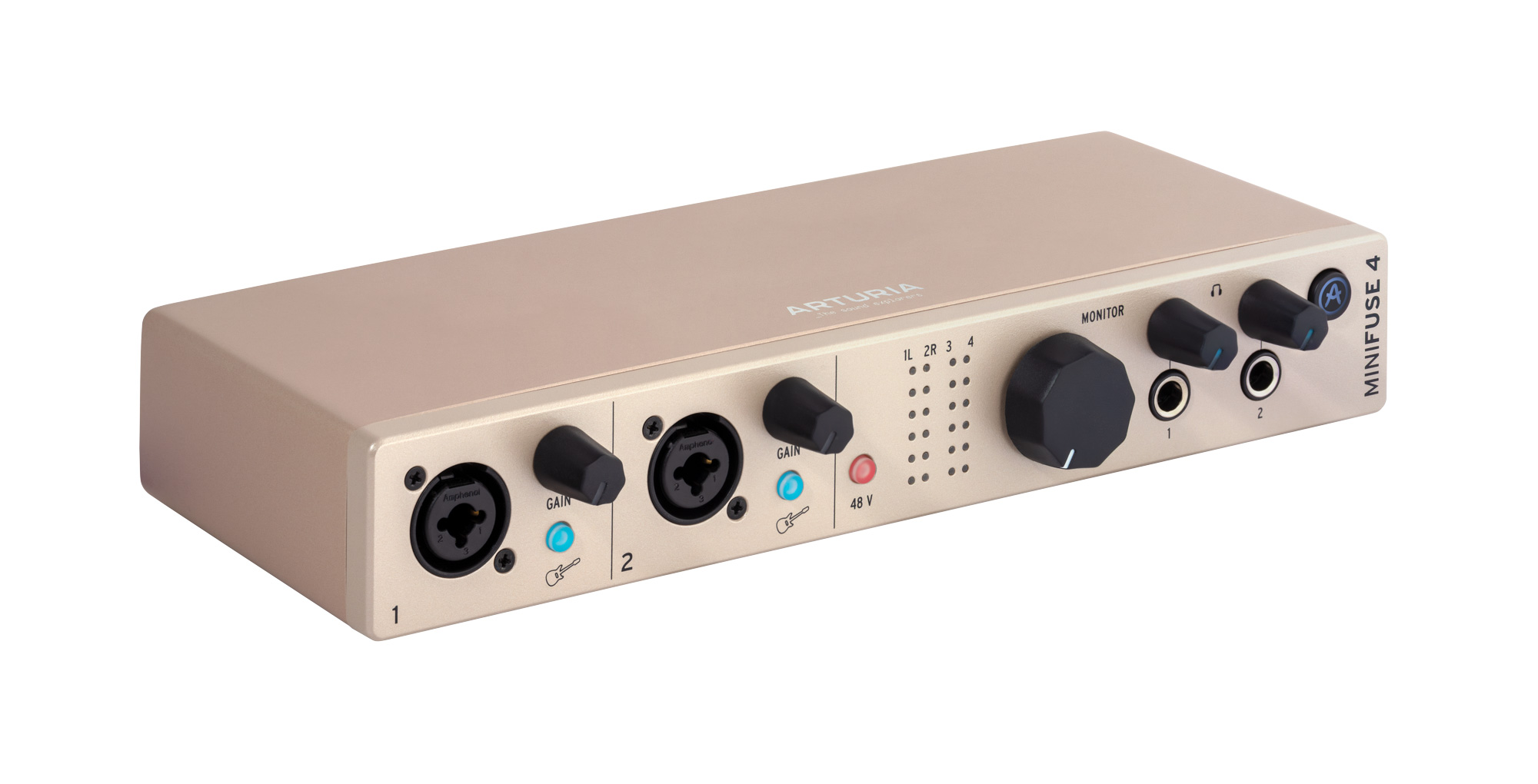 Arturia MiniFuse 4 Champagne