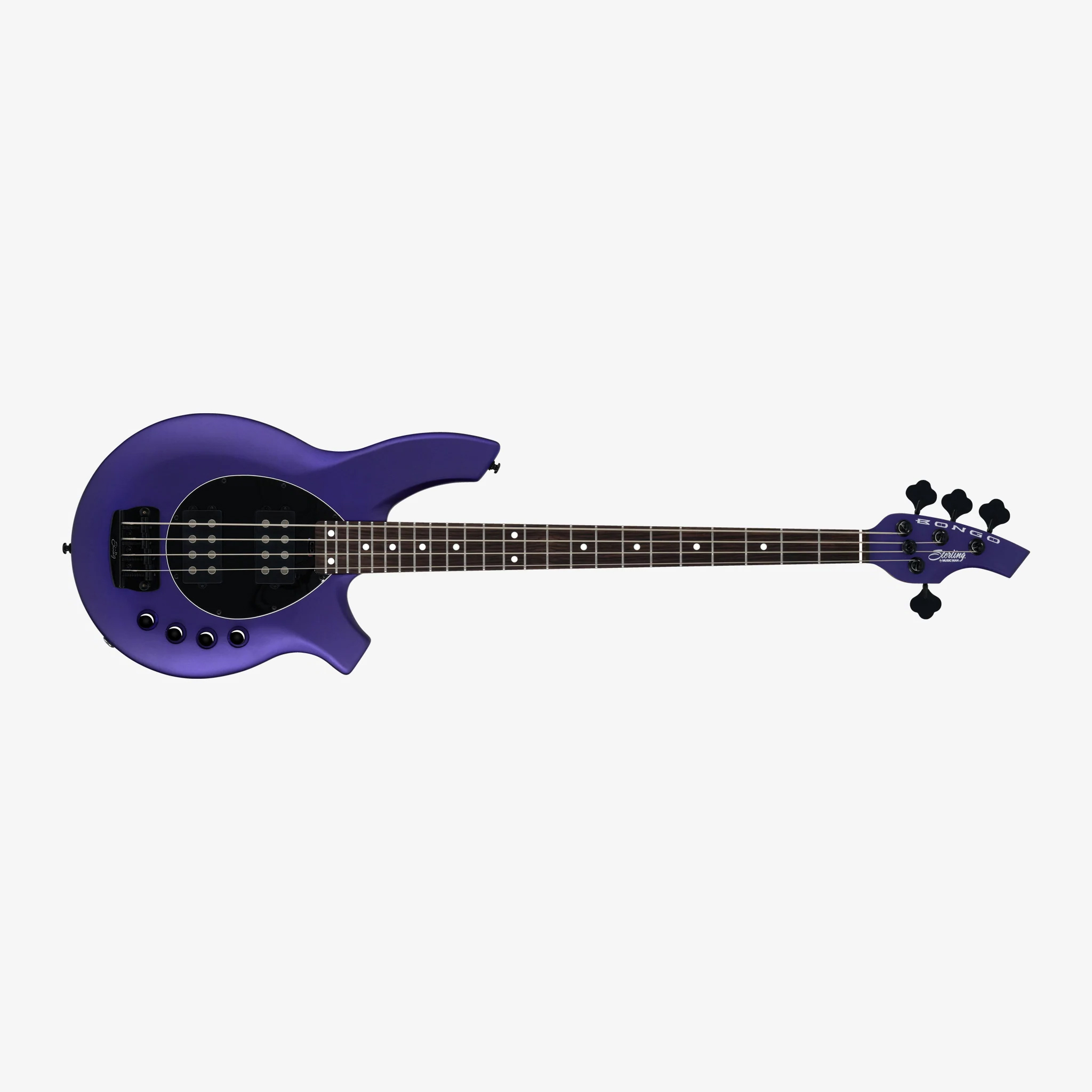 Sterling by MusicMan Bongo 4 Firemist Purple Satin