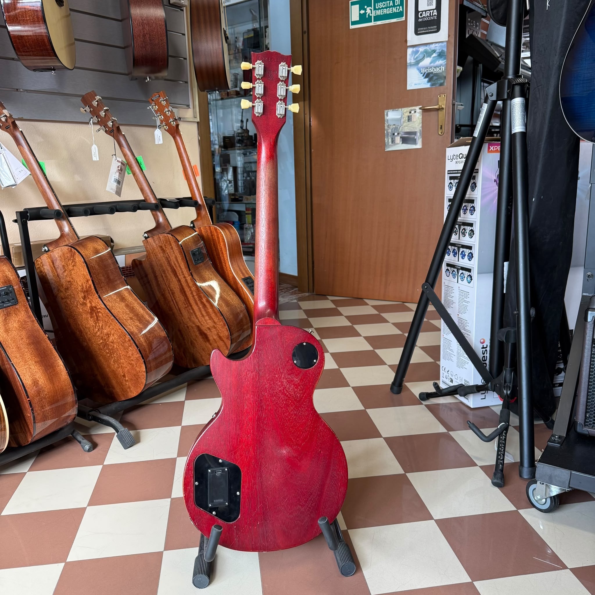 Gibson Les Paul Studio Faded Worn Cherry (USATA) - Custodia
