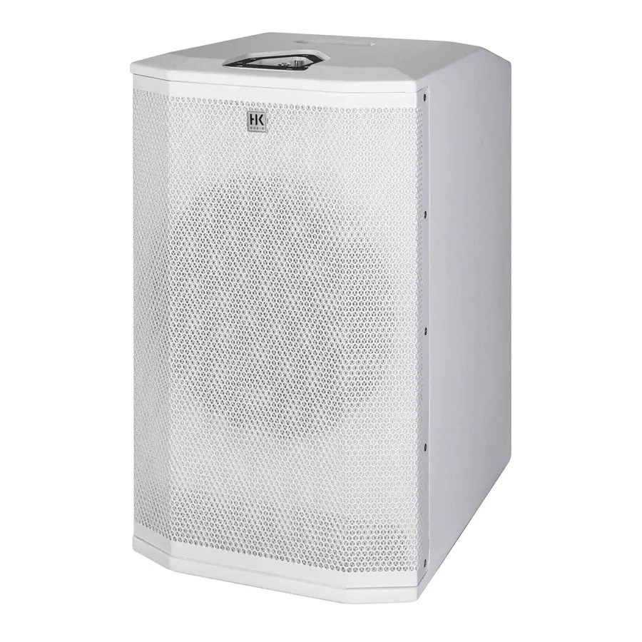 HK Audio Polar 12 MkII White (B-Stock) - Sistema Attivo a Colonna 2000W Bianco con Mixer e Bluetooth