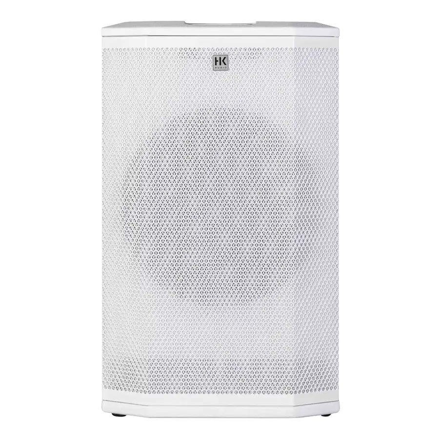 HK Audio Polar 12 MkII White (B-Stock) - Sistema Attivo a Colonna 2000W Bianco con Mixer e Bluetooth
