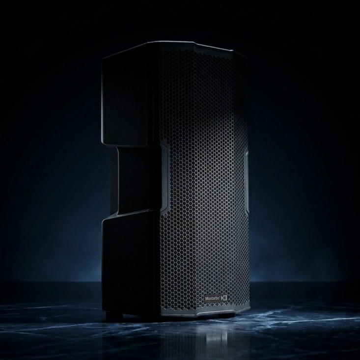 Montarbo XIBO T1 - Diffusore Attivo Quasi Tre Vie 1000W RMS con Doppio Woofer 10"