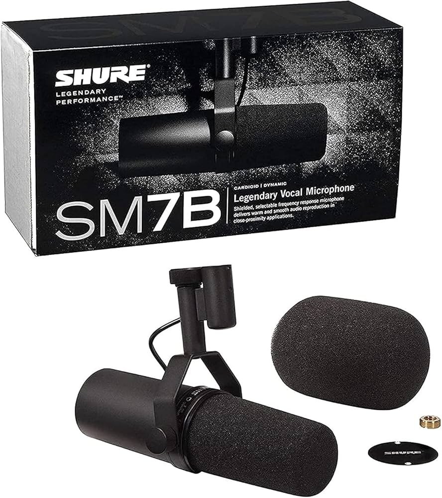 SHURE SM7B - Microfono Dinamico Cardioide