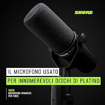 SHURE SM7B - Microfono Dinamico Cardioide