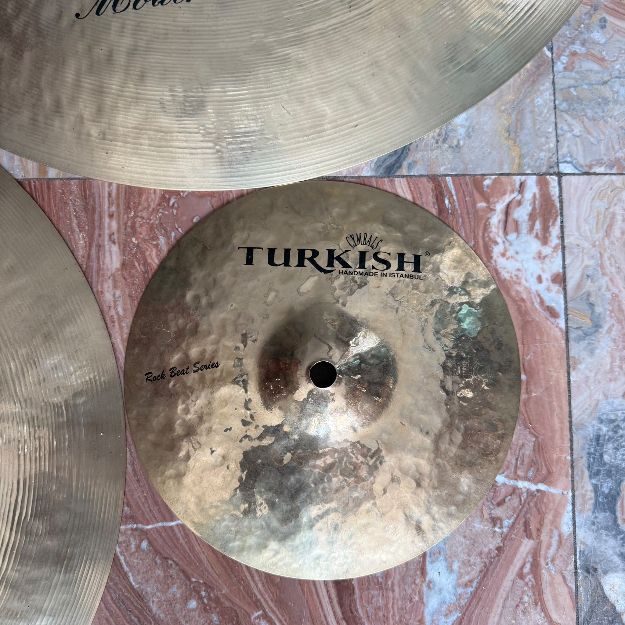 Turkish Moderate Series - Set Piatti 14" Hi-Hat + 16" Crash + 20" Ride + Splash 8" + Borsa Usato