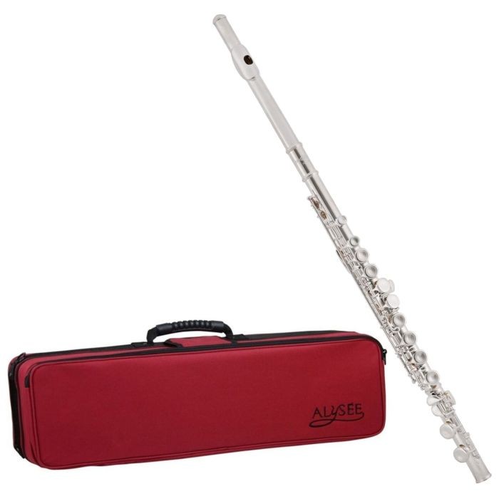 Alysee FL-511S Silver - Flauto Traverso Argentato Usato con Astuccio