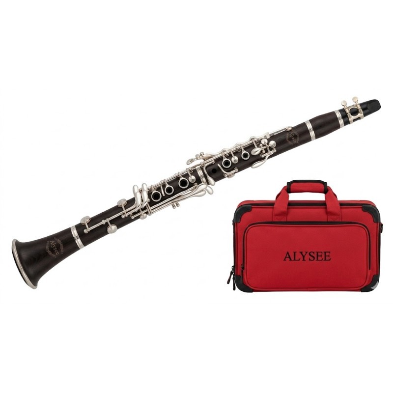 Alysee CL-616D - Clarinetto in Sib 18 Chiavi con Astuccio Light