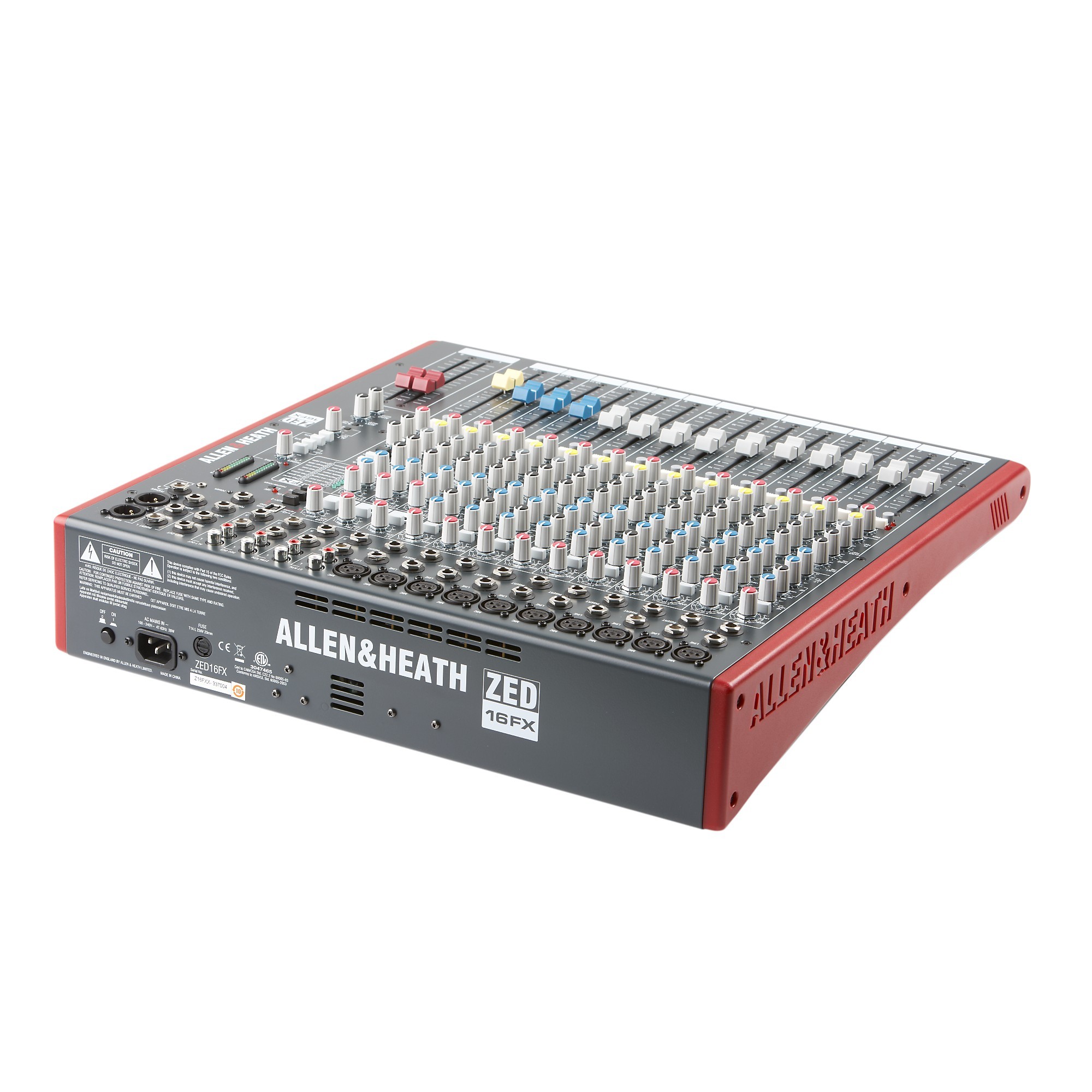 ALLEN & HEATH ZED-16FX - Mixer Passivo Analogico 16 Canali con Effetti e USB