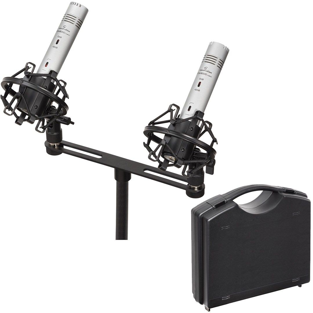 Soundsation PCM-8000 Match - Coppia Microfoni a Condensatore Cardioidi Matched Pair
