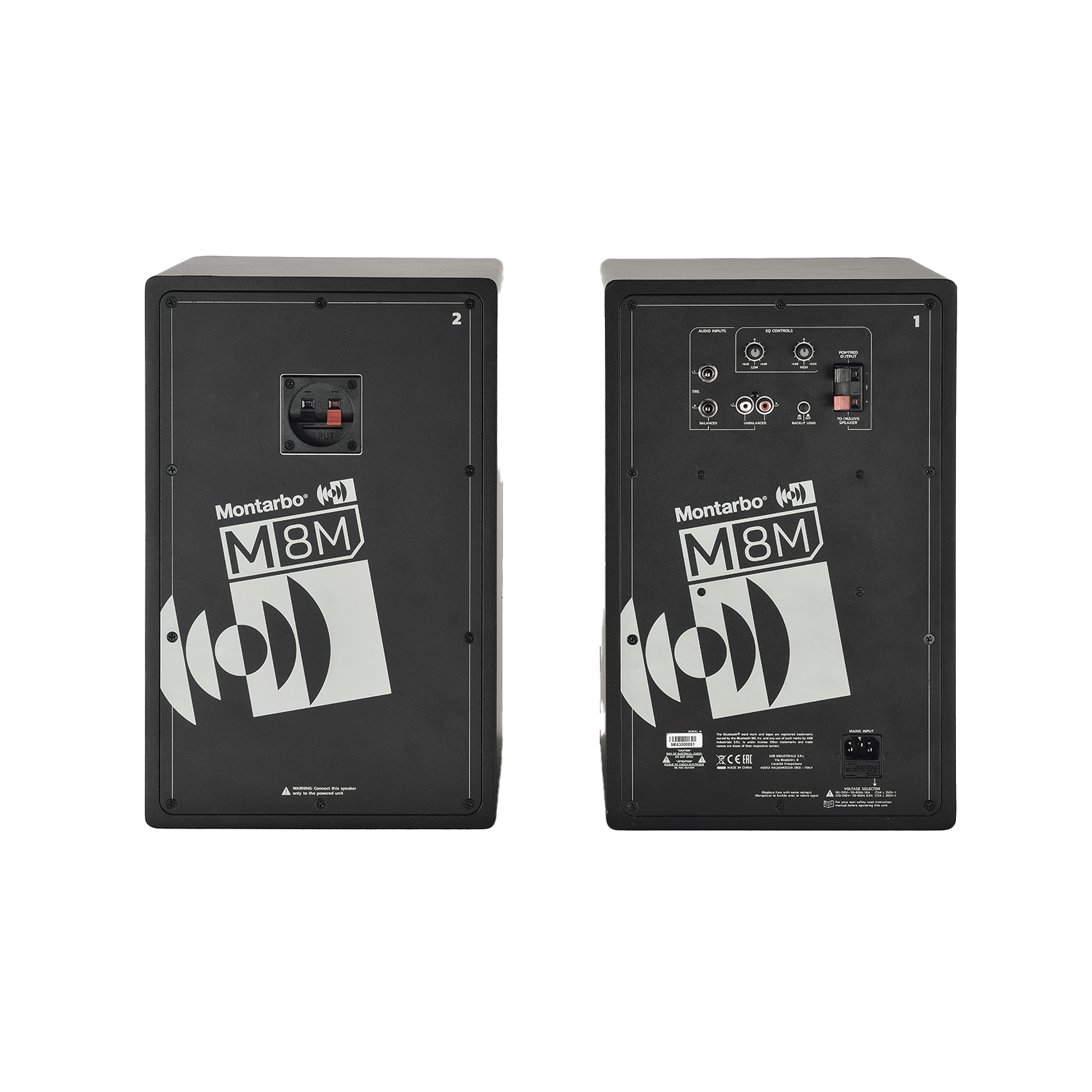 MONTARBO M8M - Monitor da Studio Multimediali Bluetooth 8" 100W