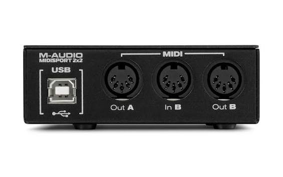 M-Audio MIDISPORT 2x2 Anniversary Edition - Interfaccia MIDI USB 2 In/2 Out Usata
