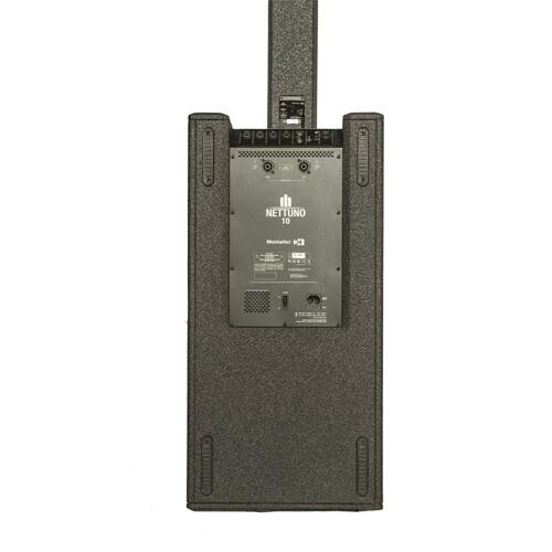 MONTARBO Nettuno 10 - Sistema Audio Attivo a Colonna 2000W con Mixer e Bluetooth
